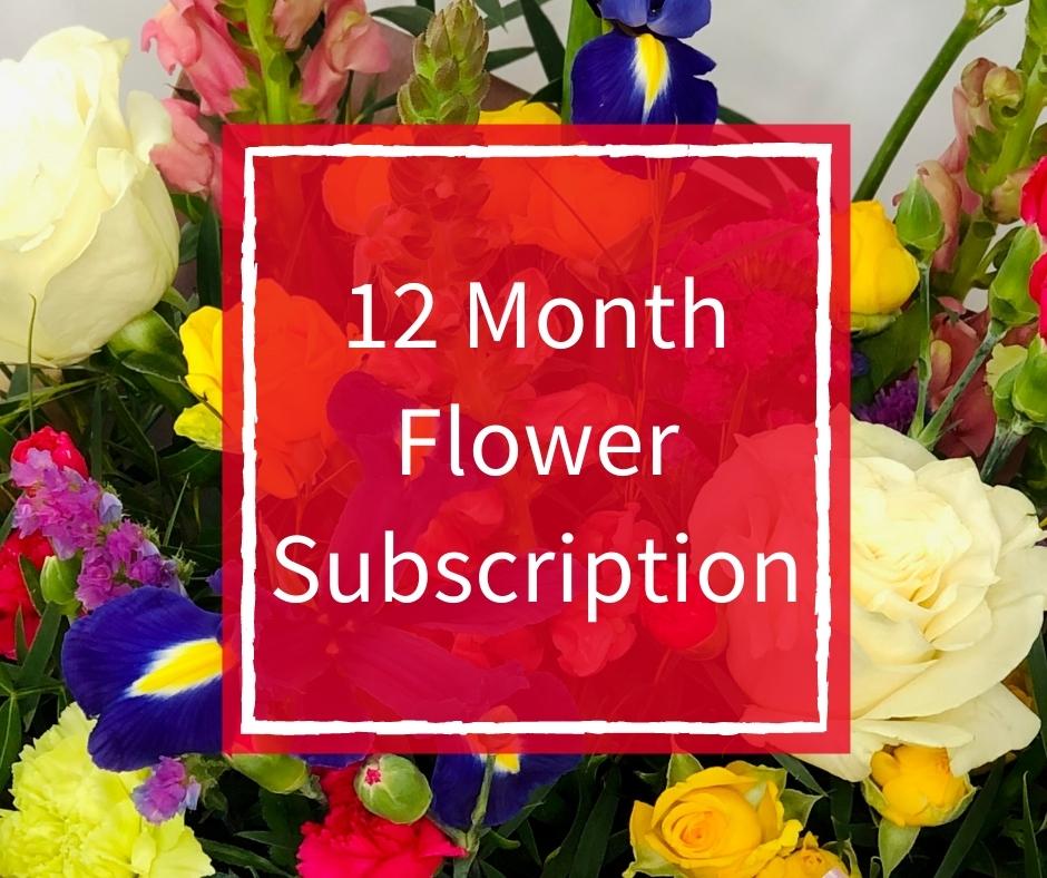 12 Month Flower Subscription Standard